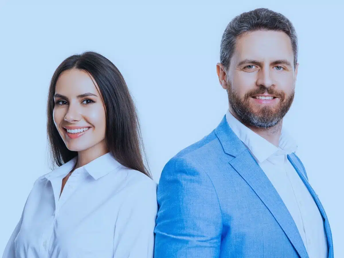 Picture of two planners to decide how to compare financial advisers when hiring